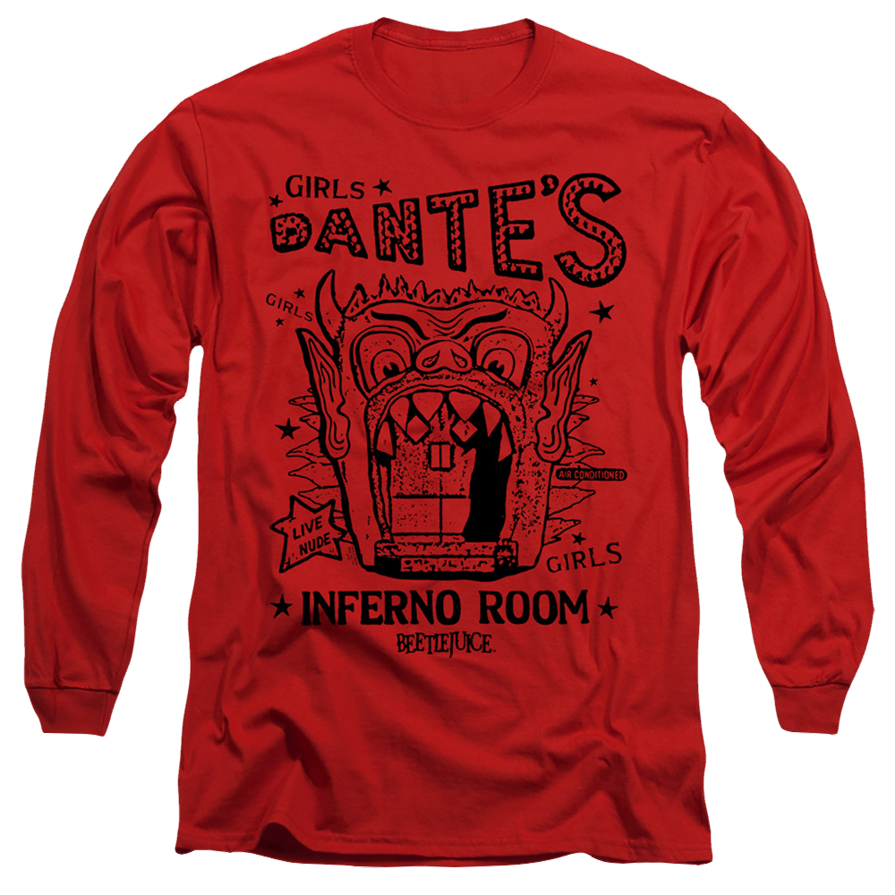 Beetlejuice Dantes Inferno Room - Men's Long Sleeve T-Shirt Men's Long Sleeve T-Shirt Beetlejuice