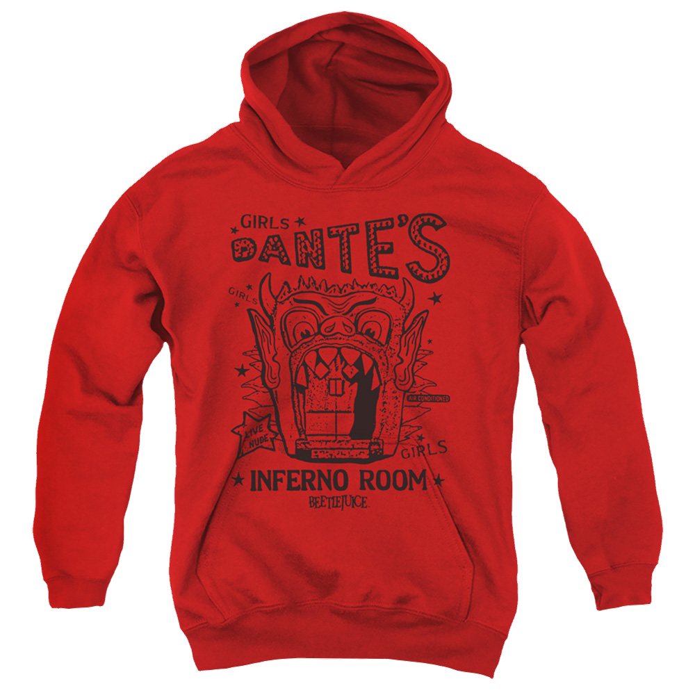 Beetlejuice Dantes Inferno Room - Youth Hoodie Youth Hoodie (Ages 8-12) Beetlejuice