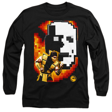 Mortal Kombat Scorpion - Men's Long Sleeve T-Shirt Men's Long Sleeve T-Shirt Mortal Kombat