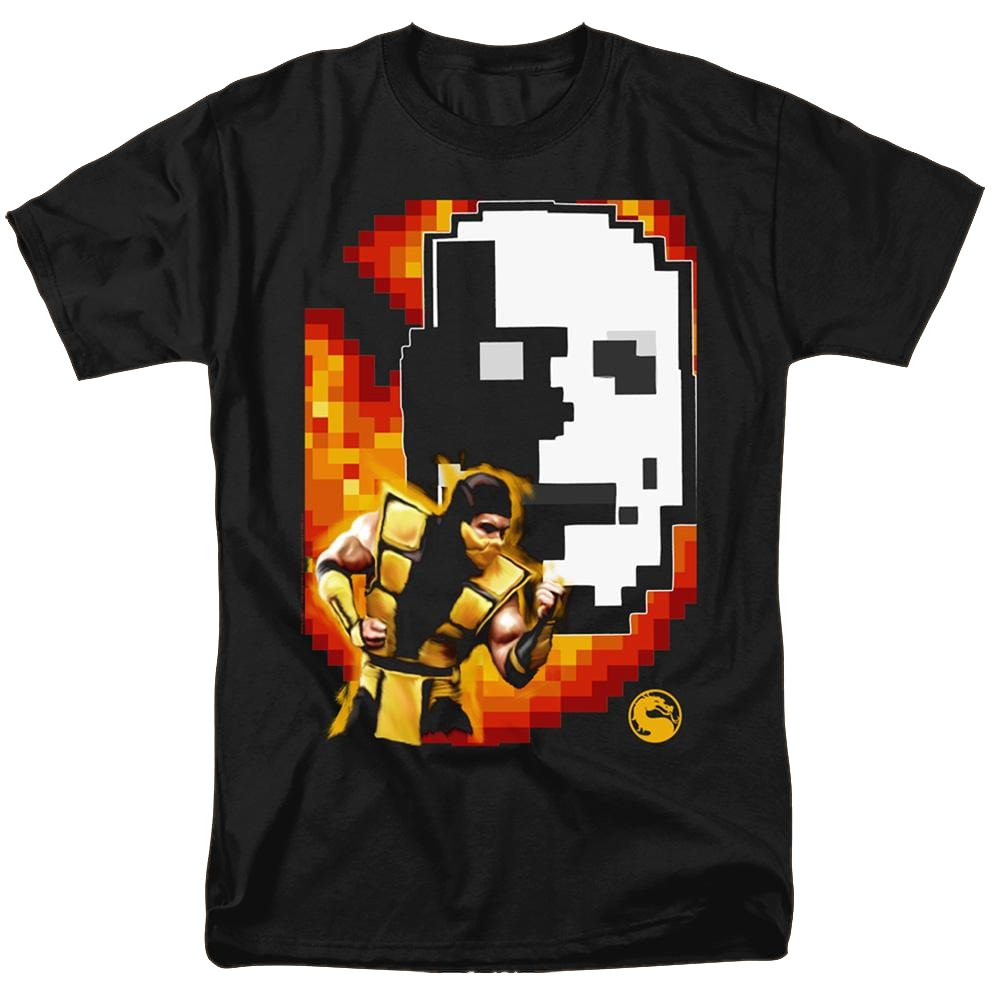 Mortal Kombat Scorpion - Men's Regular Fit T-Shirt Men's Regular Fit T-Shirt Mortal Kombat