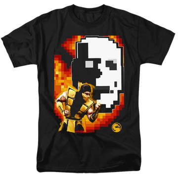 Mortal Kombat Scorpion - Men's Regular Fit T-Shirt Men's Regular Fit T-Shirt Mortal Kombat