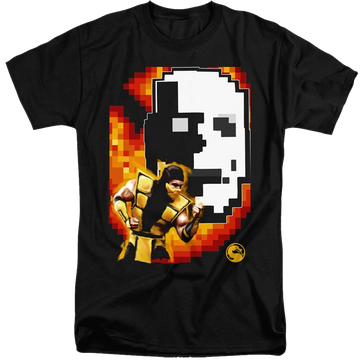 Mortal Kombat Scorpion - Men's Tall Fit T-Shirt Men's Tall Fit T-Shirt Mortal Kombat