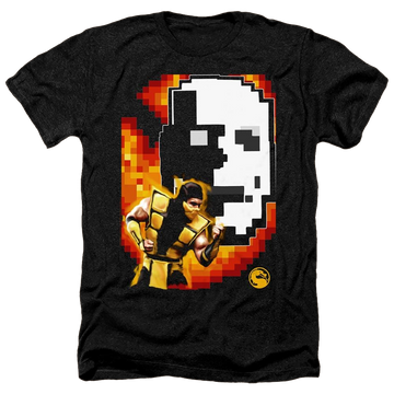 Mortal Kombat Scorpion - Men's Heather T-Shirt Men's Heather T-Shirt Mortal Kombat
