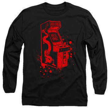 Mortal Kombat Insert Coin - Men's Long Sleeve T-Shirt Men's Long Sleeve T-Shirt Mortal Kombat