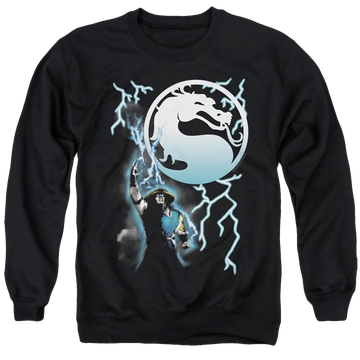 Mortal Kombat Raiden - Men's Crewneck Sweatshirt Men's Crewneck Sweatshirt Mortal Kombat