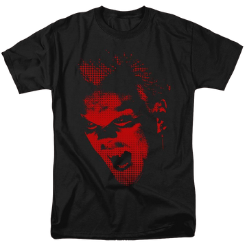 Black men's regular fit t-shirt with Lost Boys David graphic