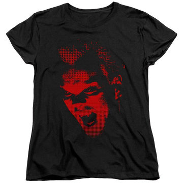 Black women's t-shirt with Lost Boys David graphic