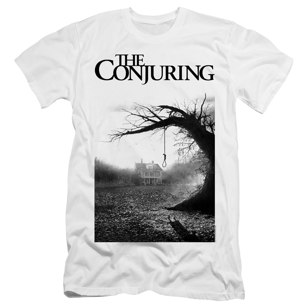 Conjuring, The Poster - Men's Premium Slim Fit T-Shirt Men's Premium Slim Fit T-Shirt Conjuring