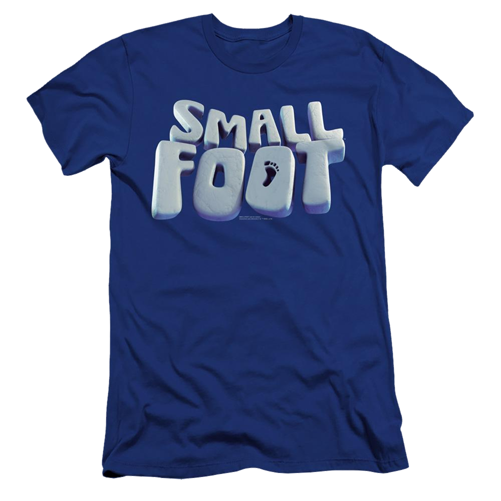 Smallfoot Smallfoot Logo - Men's Premium Slim Fit T-Shirt Men's Premium Slim Fit T-Shirt Smallfoot