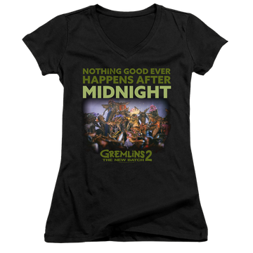 Gremlins After Midnight - Juniors V-Neck T-Shirt Juniors V-Neck T-Shirt Gremlins