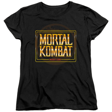 Mortal Kombat Insert Coin - Women's T-Shirt Women's T-Shirt Mortal Kombat