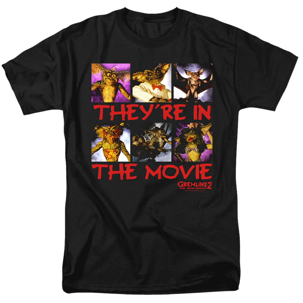 Gremlins In The Movie - Men's Regular Fit T-Shirt Men's Regular Fit T-Shirt Gremlins