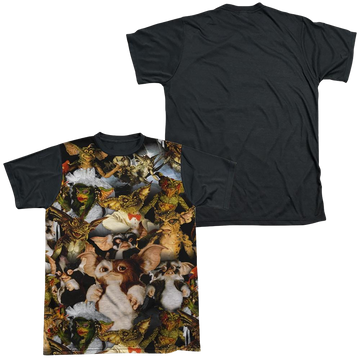 Pack Of Gremlins men's black back t-shirt