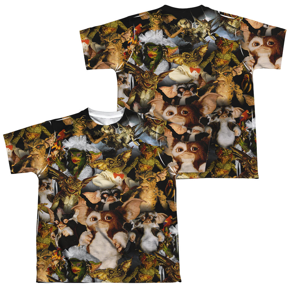 Gremlins Pack Of Gremlins - Youth All-Over Print T-Shirt Youth All-Over Print T-Shirt (Ages 8-12) Gremlins
