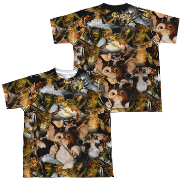 Pack Of Gremlins youth all-over print t-shirt for ages 8 to 12