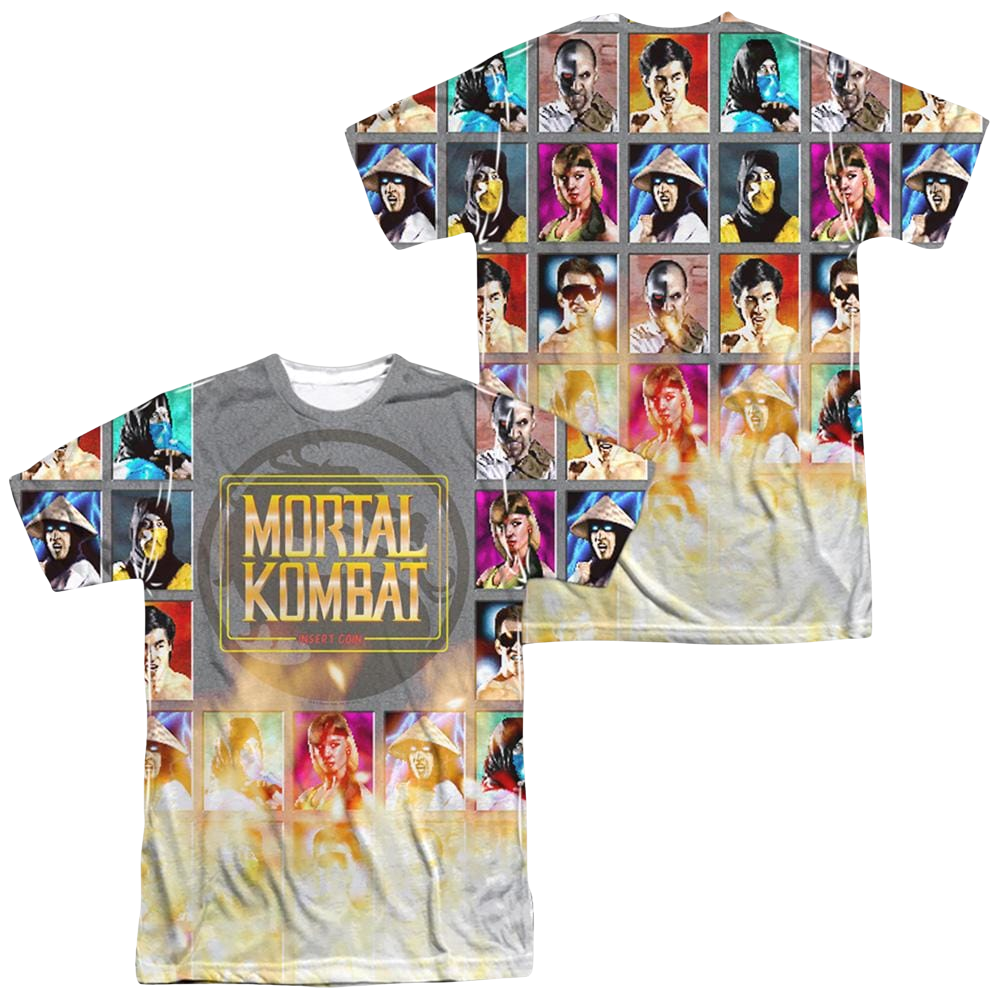 Mortal Kombat Choose Your Fighter - Men's All-Over Print T-Shirt Men's All-Over Print T-Shirt Mortal Kombat