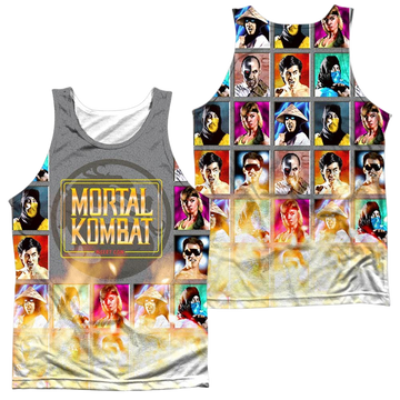 Mortal Kombat Choose Your Fighter - Men's All Over Print Tank Top Men's All Over Print Tank Mortal Kombat