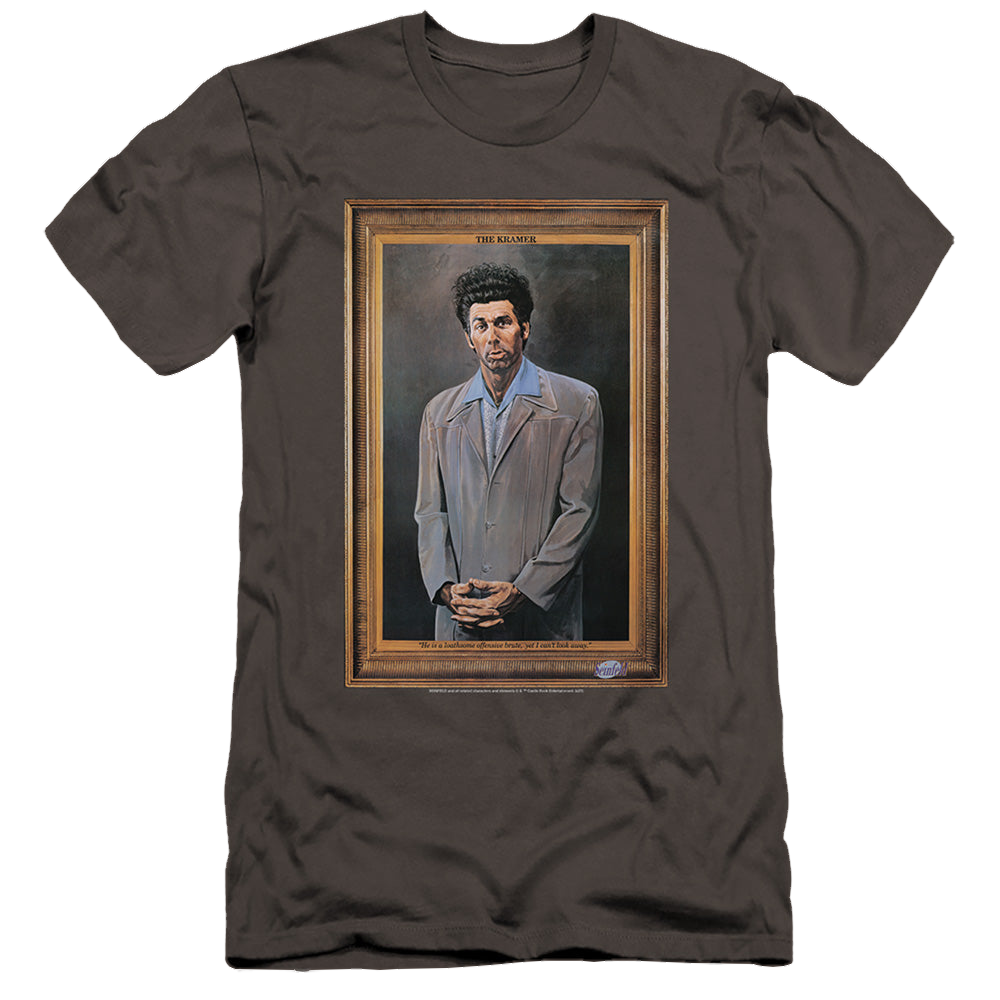 Seinfeld Kramer Portrait - Men's Premium Slim Fit T-Shirt Men's Premium Slim Fit T-Shirt Seinfeld