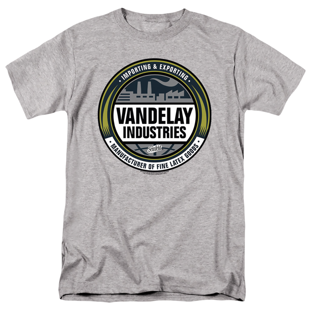 Seinfeld Vendelay Logo - Men's Regular Fit T-Shirt Men's Regular Fit T-Shirt Seinfeld