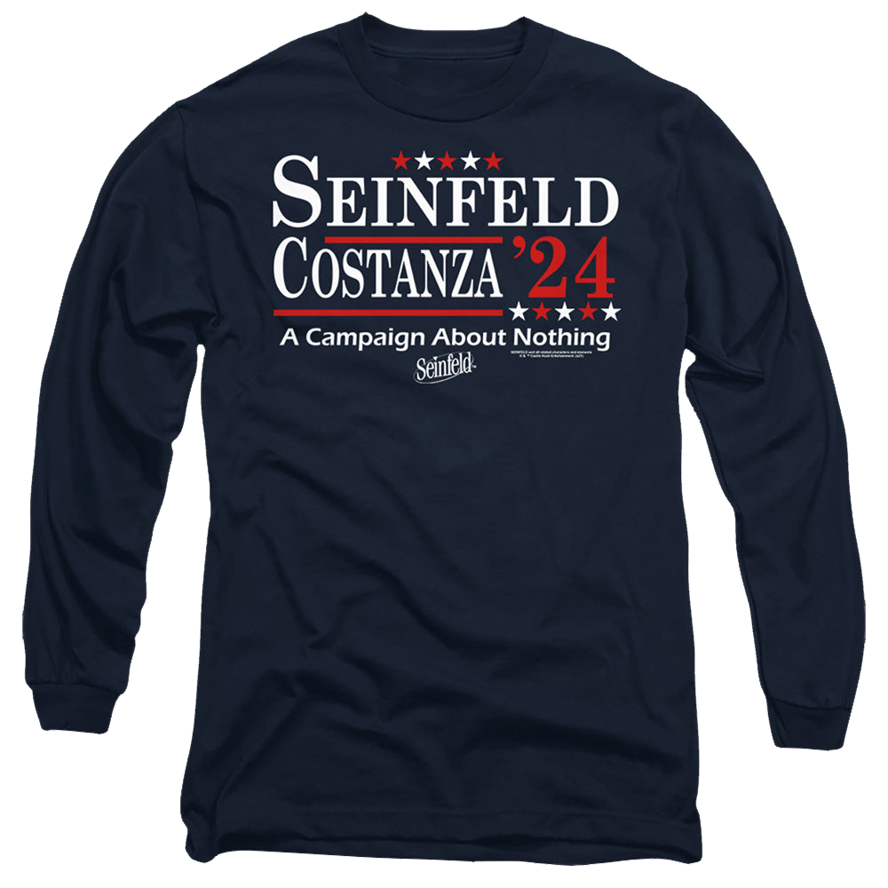 Seinfeld Election Tee - Men's Long Sleeve T-Shirt Men's Long Sleeve T-Shirt Seinfeld