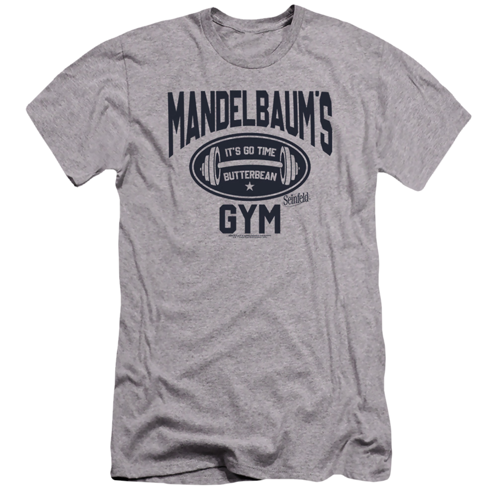 Seinfeld Madelbaum'S Gym - Men's Premium Slim Fit T-Shirt Men's Premium Slim Fit T-Shirt Seinfeld