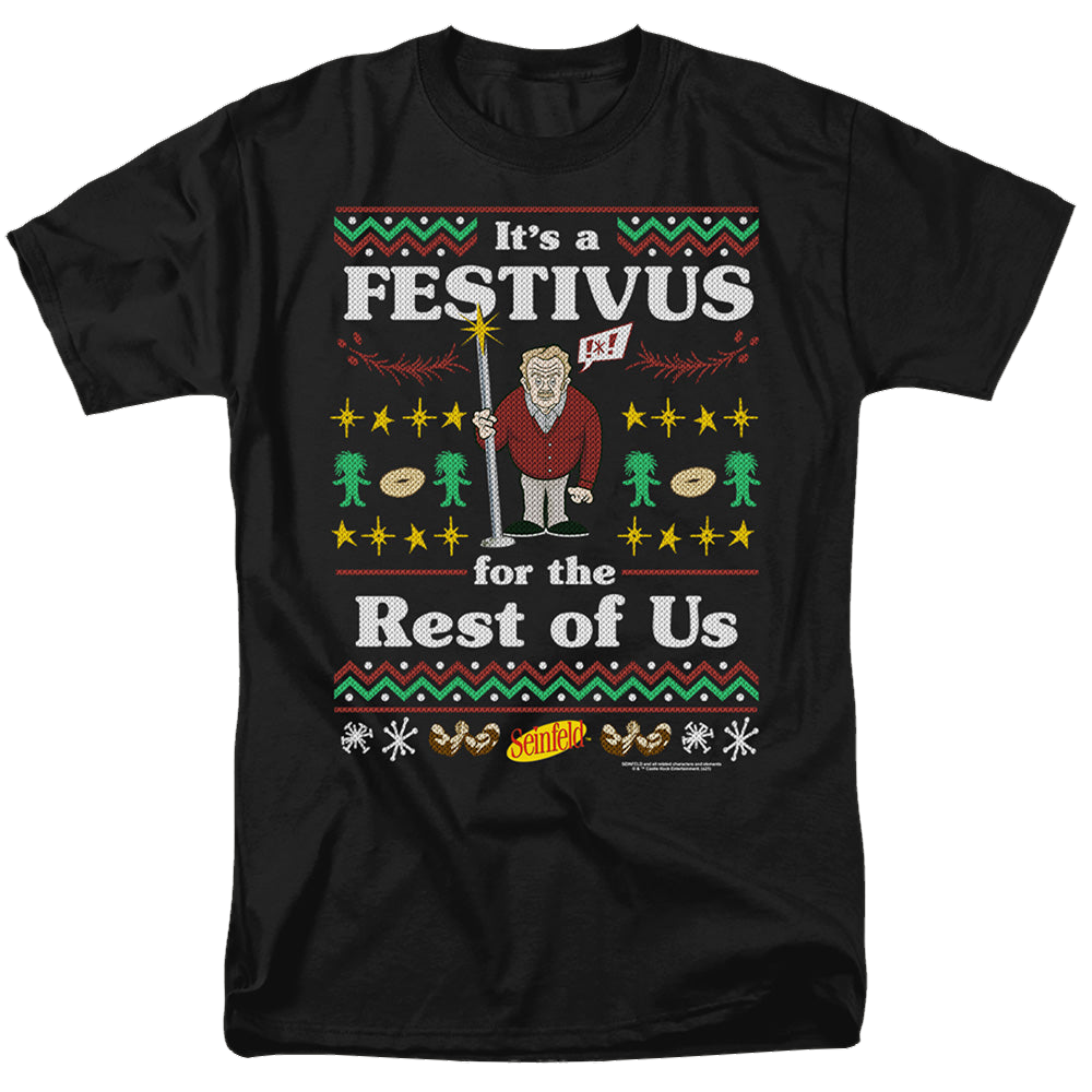 Seinfeld Festive Festivus - Men's Regular Fit T-Shirt Men's Regular Fit T-Shirt Seinfeld