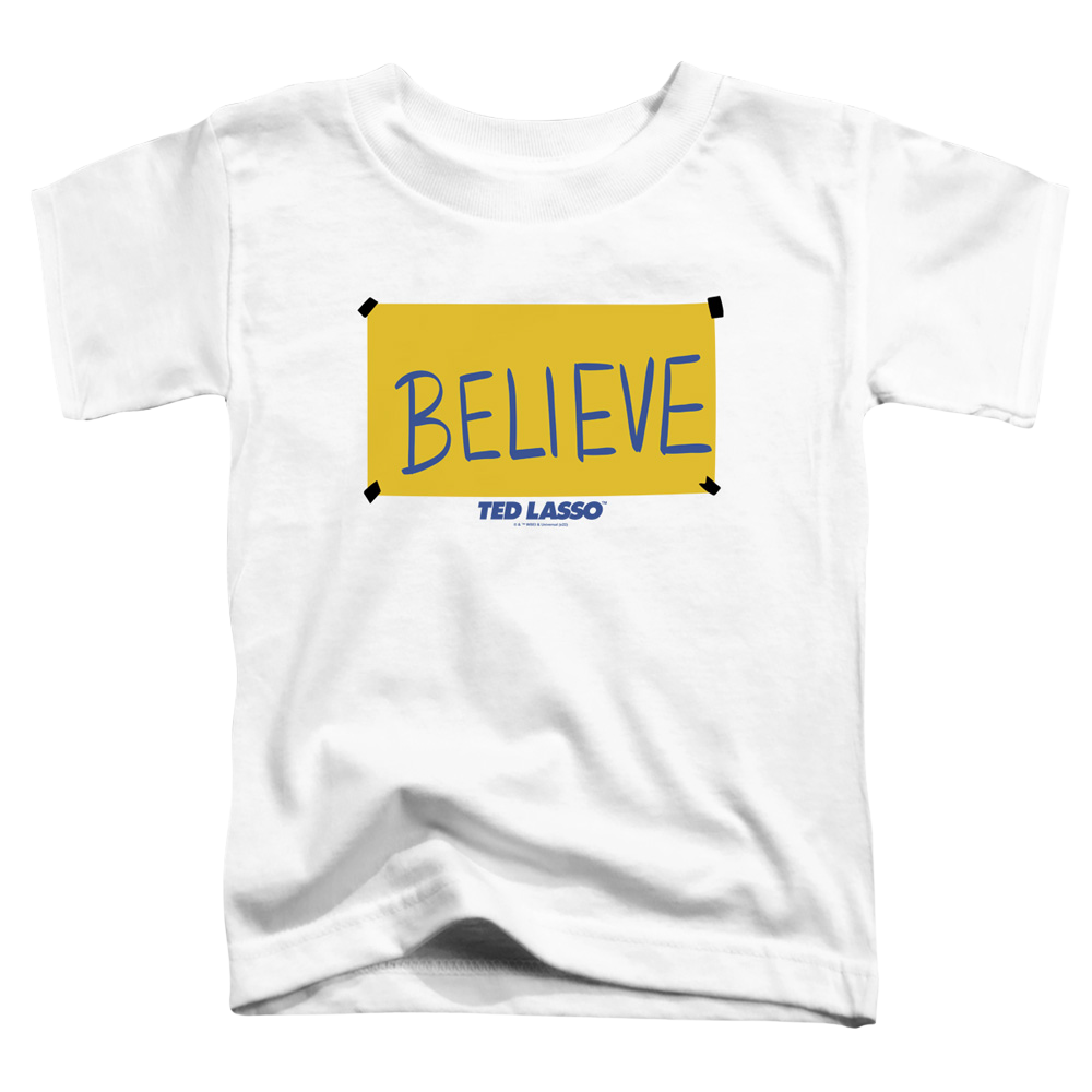 Ted Lasso Ted Lasso Believe Sign - Toddler T-Shirt Toddler T-Shirt Ted Lasso
