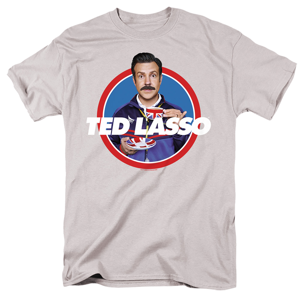 Ted Lasso Ted Lasso Tea Cup - Men's Regular Fit T-Shirt Men's Regular Fit T-Shirt Ted Lasso