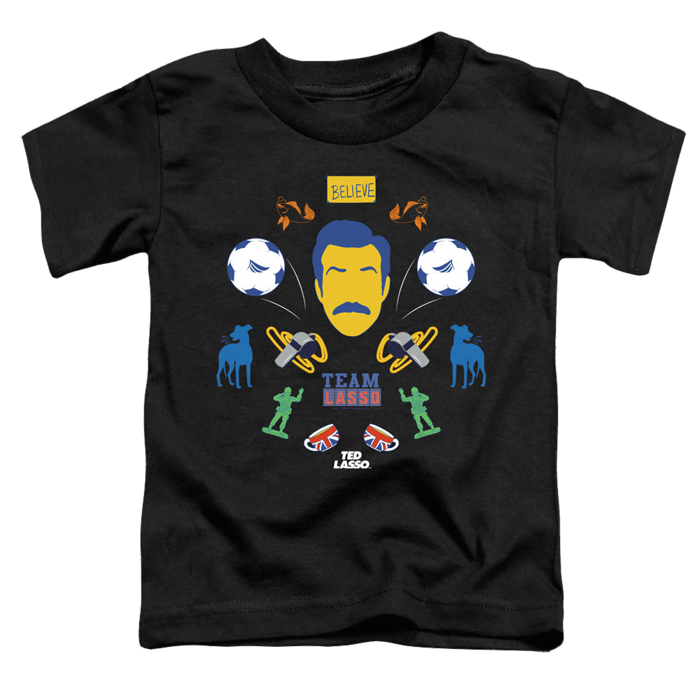 Ted Lasso Ted Lasso Icon Collage - Toddler T-Shirt Toddler T-Shirt Ted Lasso
