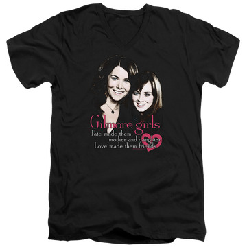 Gilmore Girls Title - Men's V-Neck T-Shirt Men's V-Neck T-Shirt Gilmore Girls