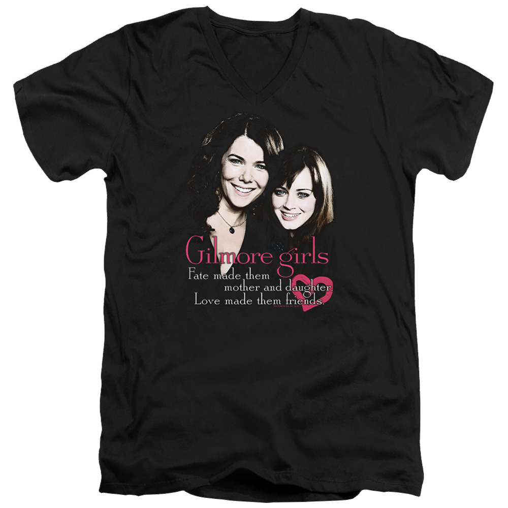 Gilmore Girls Title - Men's V-Neck T-Shirt Men's V-Neck T-Shirt Gilmore Girls