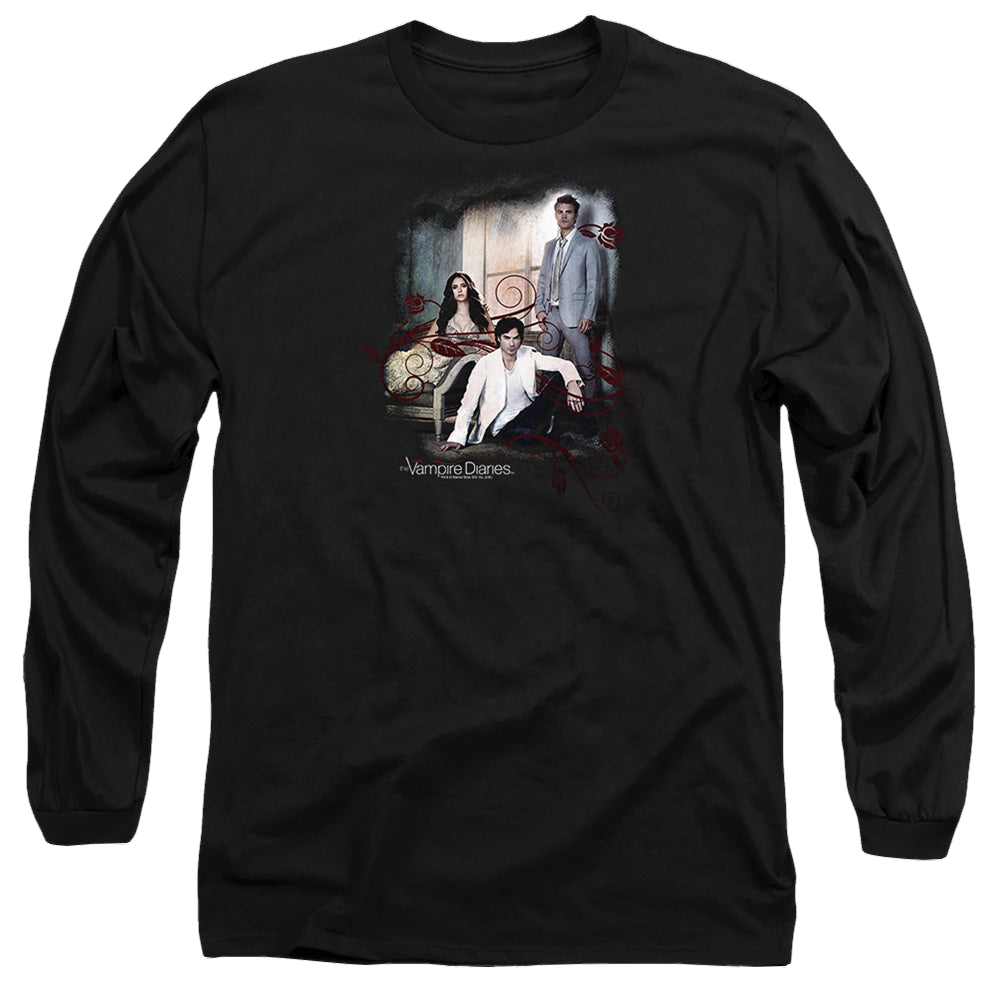 Vampire Diaries, The 3 + 1 - Men's Long Sleeve T-Shirt Men's Long Sleeve T-Shirt The Vampire Diaries