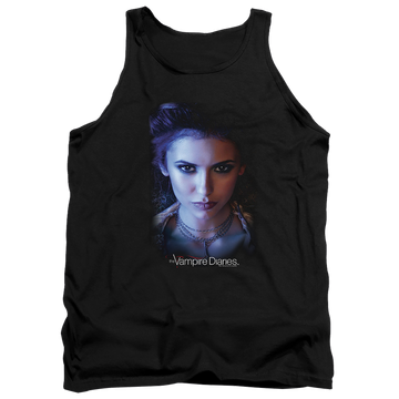 Black men's tank with The Vampire Diaries Elena graphic
