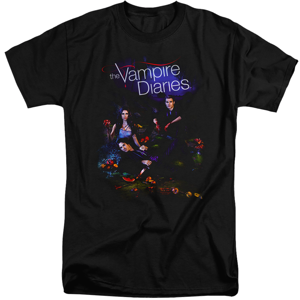 Vampire Diaries, The Tempted - Men's Tall Fit T-Shirt Men's Tall Fit T-Shirt The Vampire Diaries