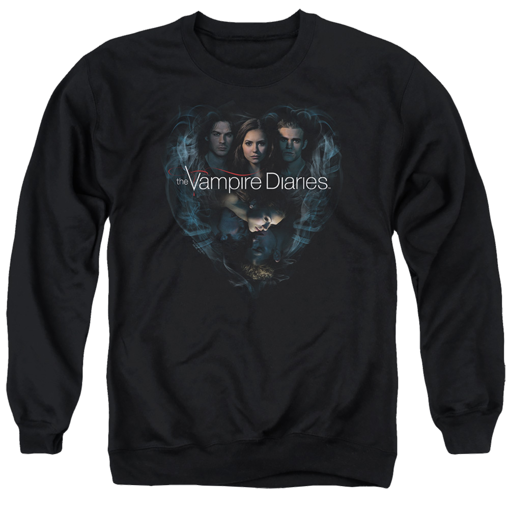 Vampire Diaries, The Hearts Desire - Men's Crewneck Sweatshirt Men's Crewneck Sweatshirt The Vampire Diaries