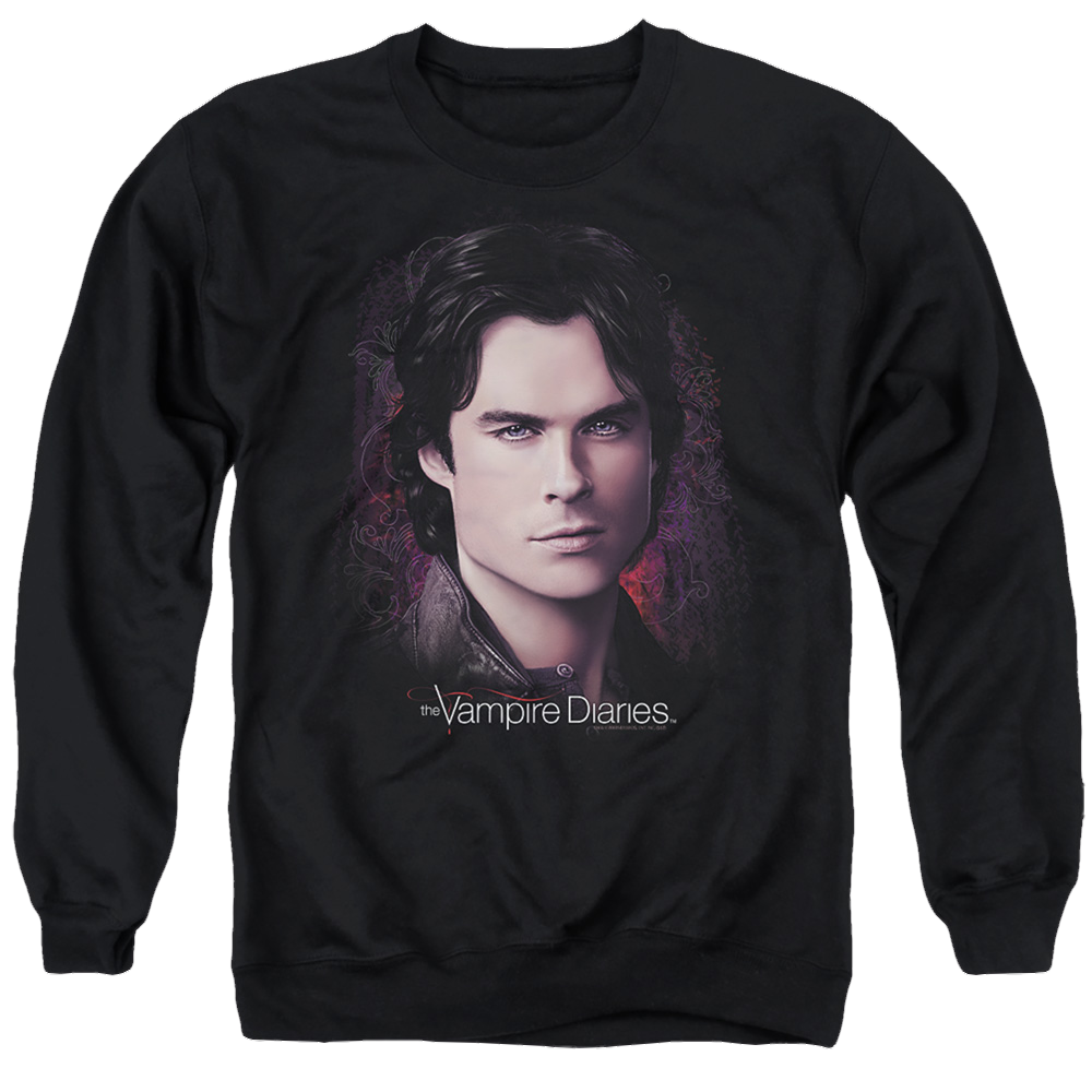Vampire Diaries, The Compelling - Men's Crewneck Sweatshirt Men's Crewneck Sweatshirt The Vampire Diaries