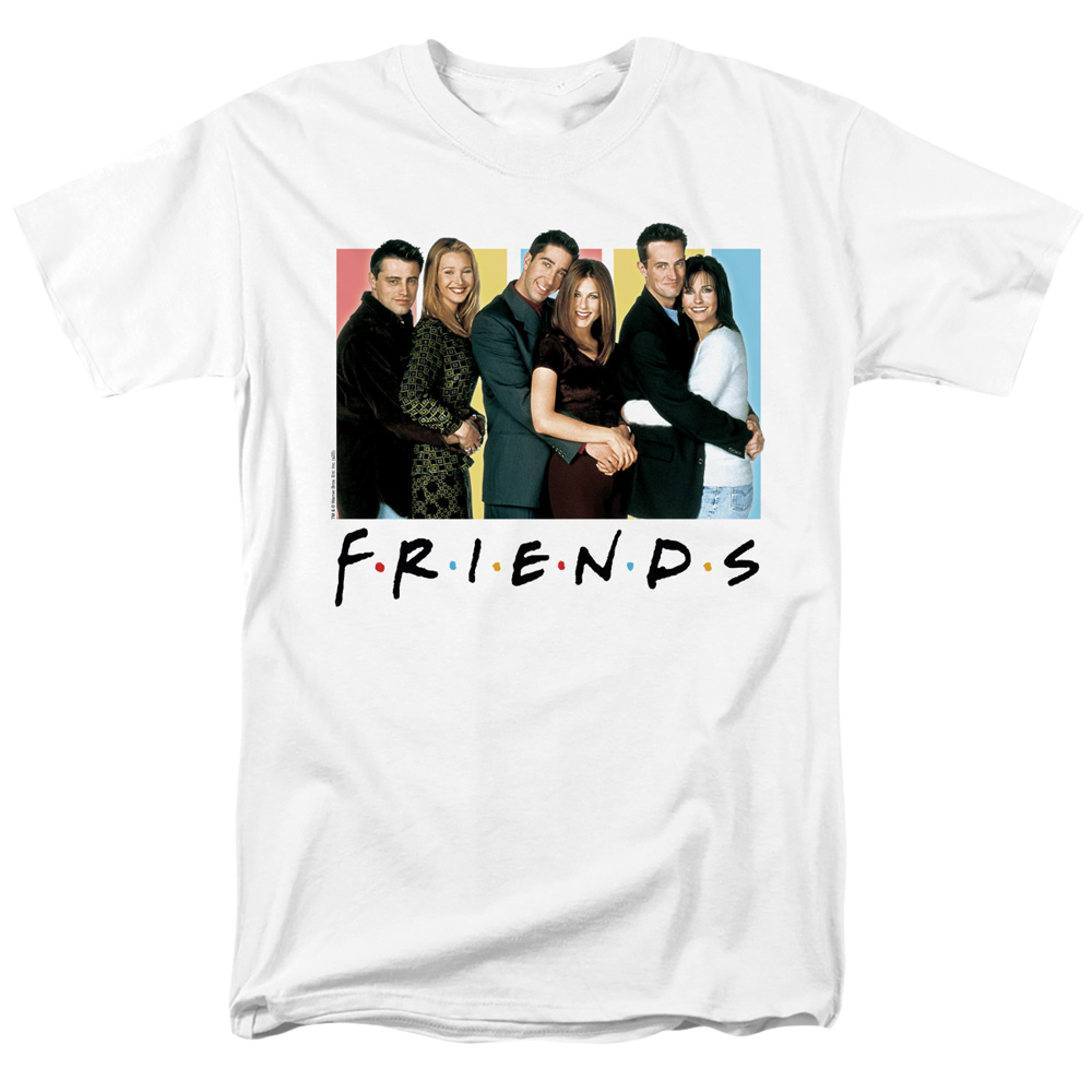 Friends Cast Logo - Men's Regular Fit T-Shirt Men's Regular Fit T-Shirt Friends
