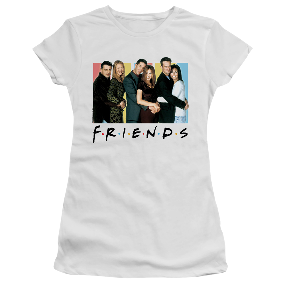 Friends Cast Logo - Juniors T-Shirt Juniors T-Shirt Friends