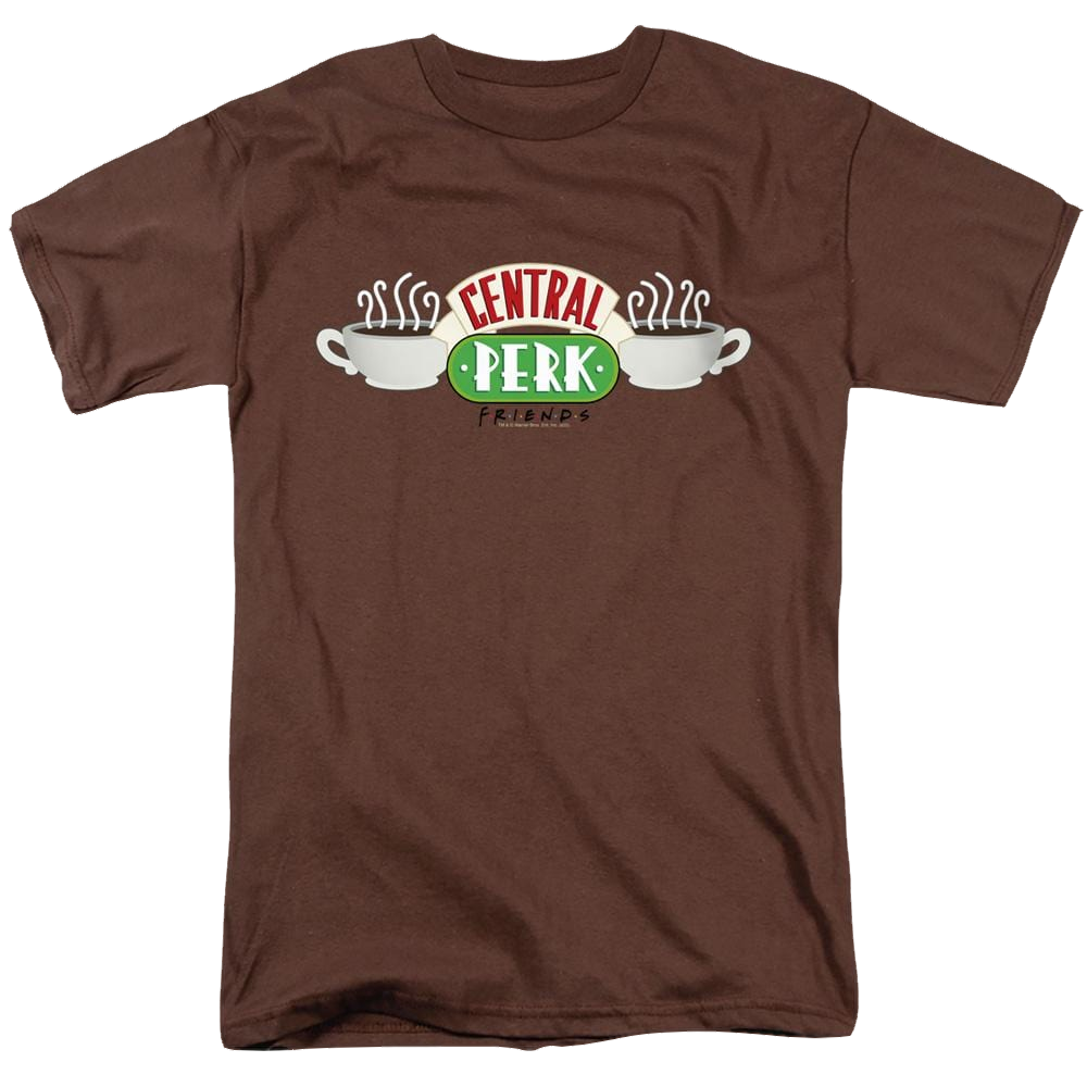 Friends Central Perk Logo - Men's Regular Fit T-Shirt Men's Regular Fit T-Shirt Friends
