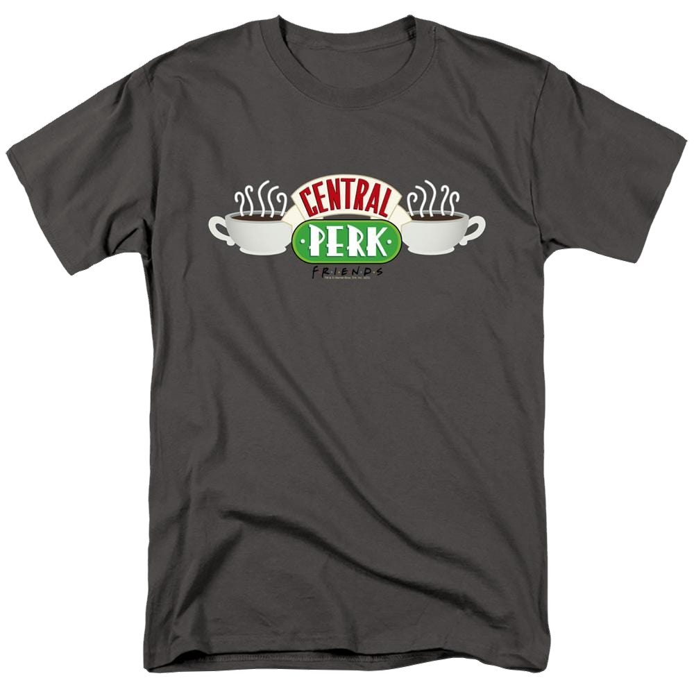 Friends Central Perk Logo - Men's Regular Fit T-Shirt Men's Regular Fit T-Shirt Friends