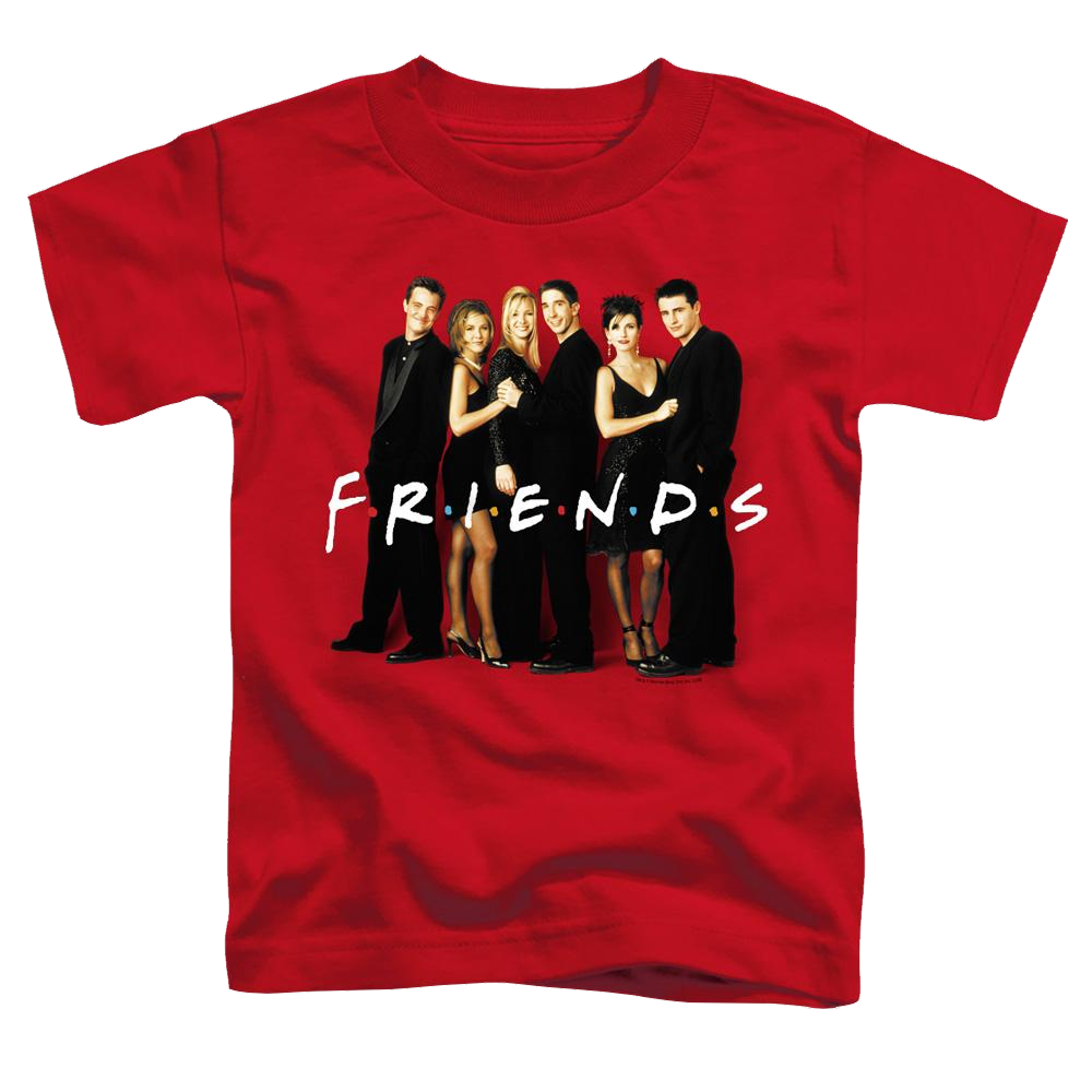 Friends Cast In Black - Toddler T-Shirt Toddler T-Shirt Friends