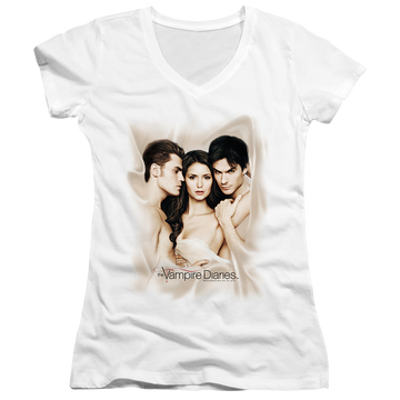 Vampire Diaries, The Bounded - Juniors V-Neck T-Shirt Juniors V-Neck T-Shirt The Vampire Diaries