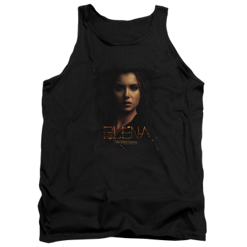 Black men's tank with The Vampire Diaries Elena graphic