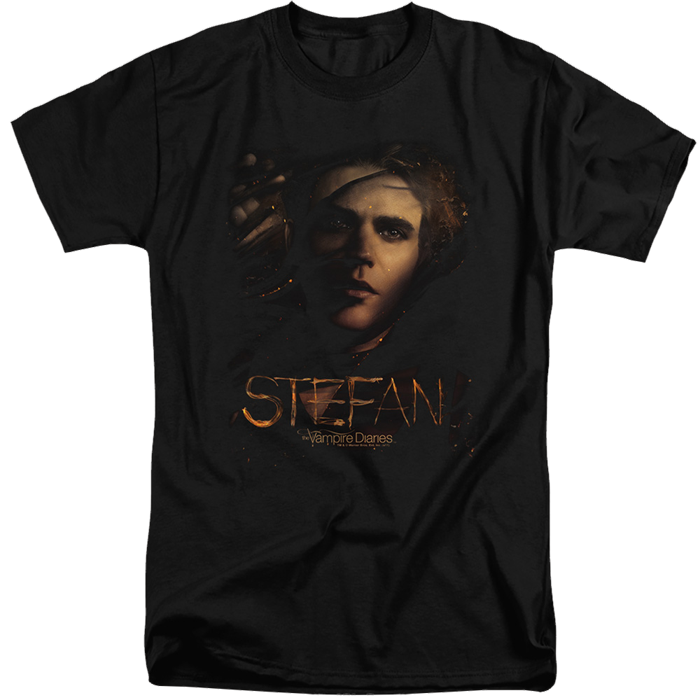 Vampire Diaries, The Stefan Smokey Veil - Men's Tall Fit T-Shirt Men's Tall Fit T-Shirt The Vampire Diaries