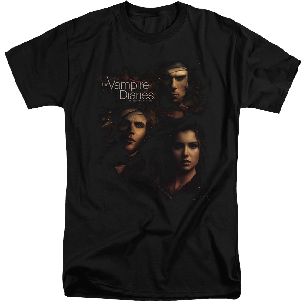 Vampire Diaries, The Smokey Veil - Men's Tall Fit T-Shirt Men's Tall Fit T-Shirt The Vampire Diaries