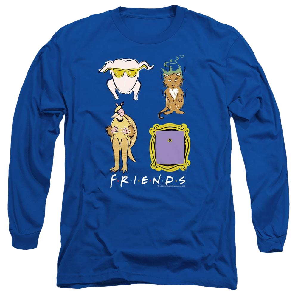 Friends Sybmols - Men's Long Sleeve T-Shirt Men's Long Sleeve T-Shirt Friends