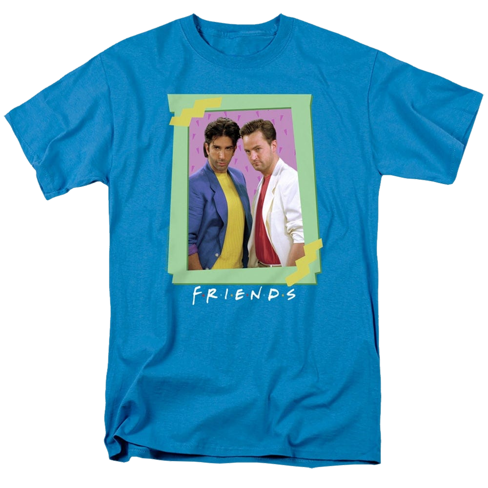 Friends 80S Flashback - Men's Regular Fit T-Shirt Men's Regular Fit T-Shirt Friends
