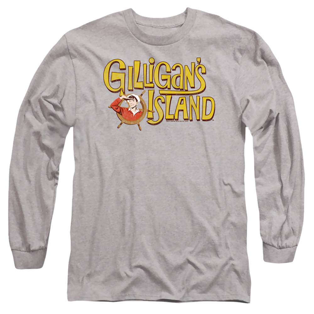 Gilligan's Island Gilligans Logo - Men's Long Sleeve T-Shirt Men's Long Sleeve T-Shirt Gilligan's Island