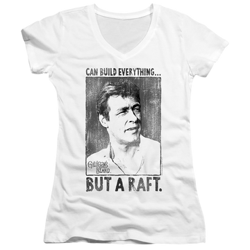 Gilligan's Island Professor - Juniors V-Neck T-Shirt Juniors V-Neck T-Shirt Gilligan's Island