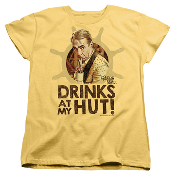 Gilligan's Island Drinks - Women's T-Shirt Women's T-Shirt Gilligan's Island